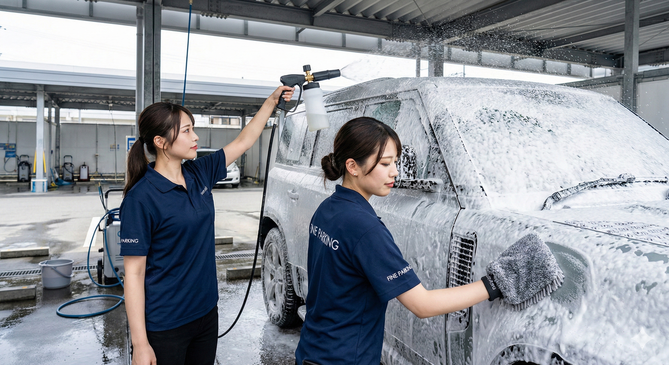 プロによる手洗い洗車